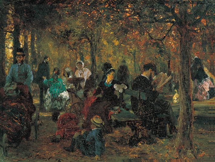  Adolpyh Von Menzel —— 卢森堡公园的记忆